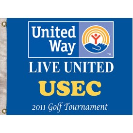 12" x 18" Digitally Printed Single Reverse Knit Polyester Flag w/2 Grommets